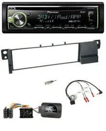 Pioneer DAB USB MP3 Lenkrad CD Autoradio für BMW 3er E46 (98-07)