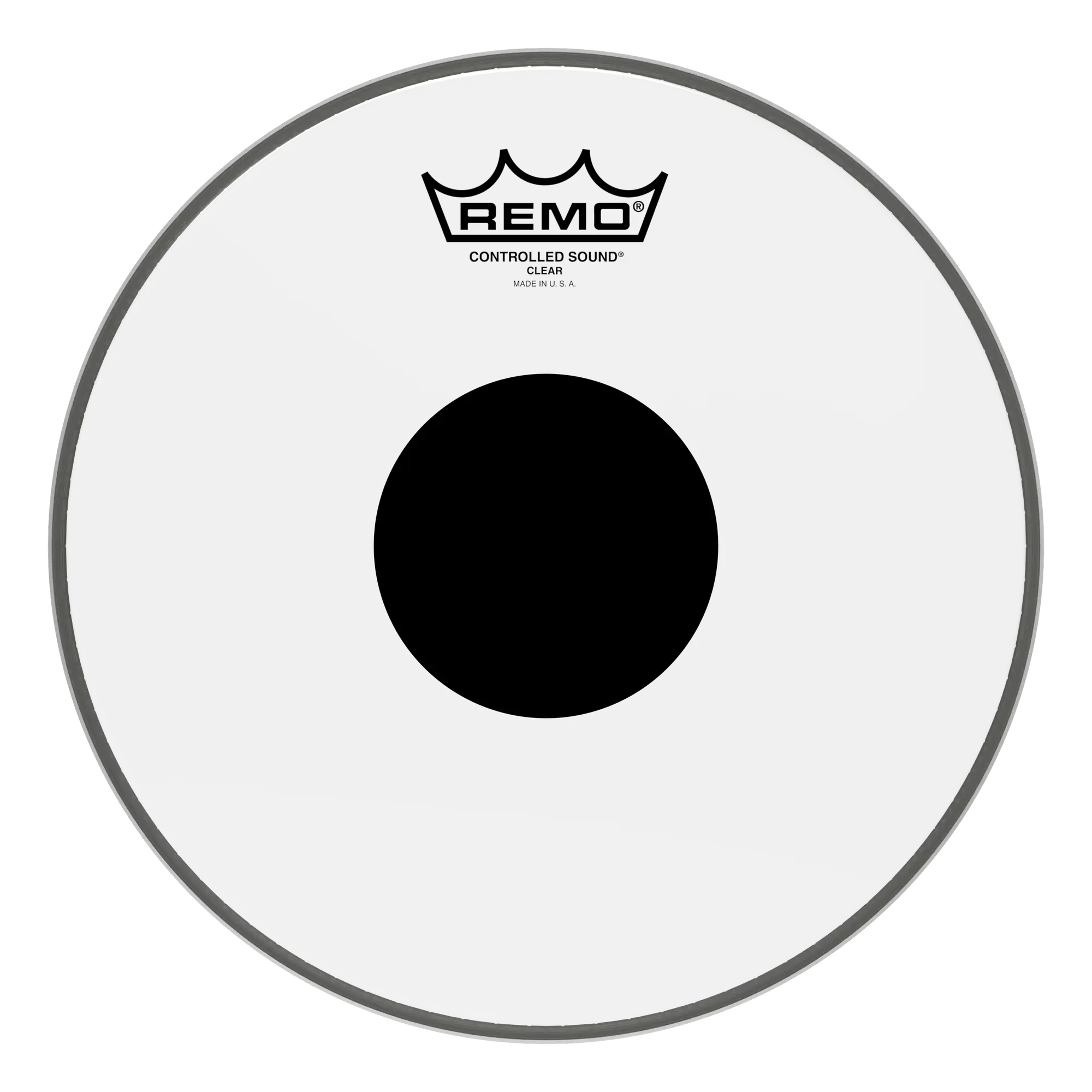 Пластик для барабана Remo 10" Controlled Sound Clear Black Dot