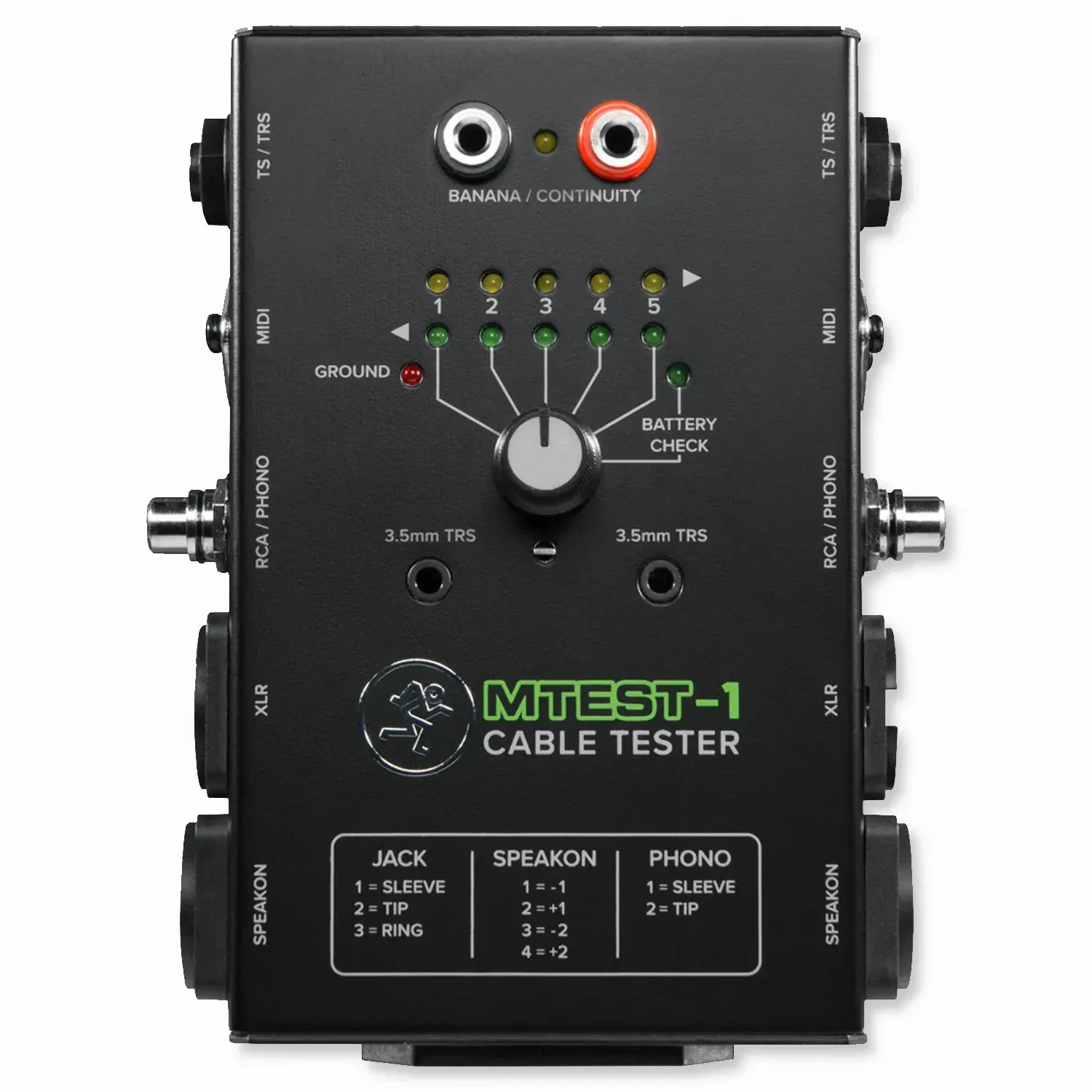 Кабельный тестер Mackie MTEST-1