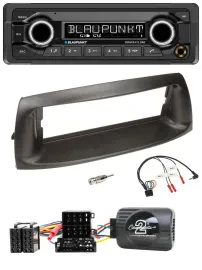Blaupunkt Bluetooth DAB Lenkrad USB Autoradio für Fiat Punto 1999-2005