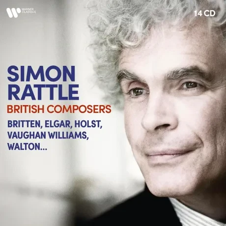 SIR SIMON RATTLE - British Composers: Elgar, Hols (14CD)