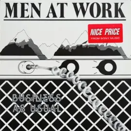 Виниловая пластинка Men at Work – Business As Usual Б/У