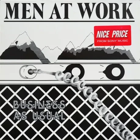 Виниловая пластинка Men at Work – Business As Usual Б/У