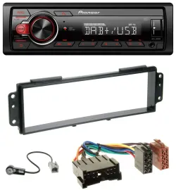 Pioneer MP3 1DIN DAB USB AUX Autoradio für Kia Picanto (2008-2011)