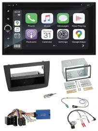 Blaupunkt DAB USB Bluetooth Lenkrad 2DIN TMC Navigation für Alfa Romeo Mito ISO