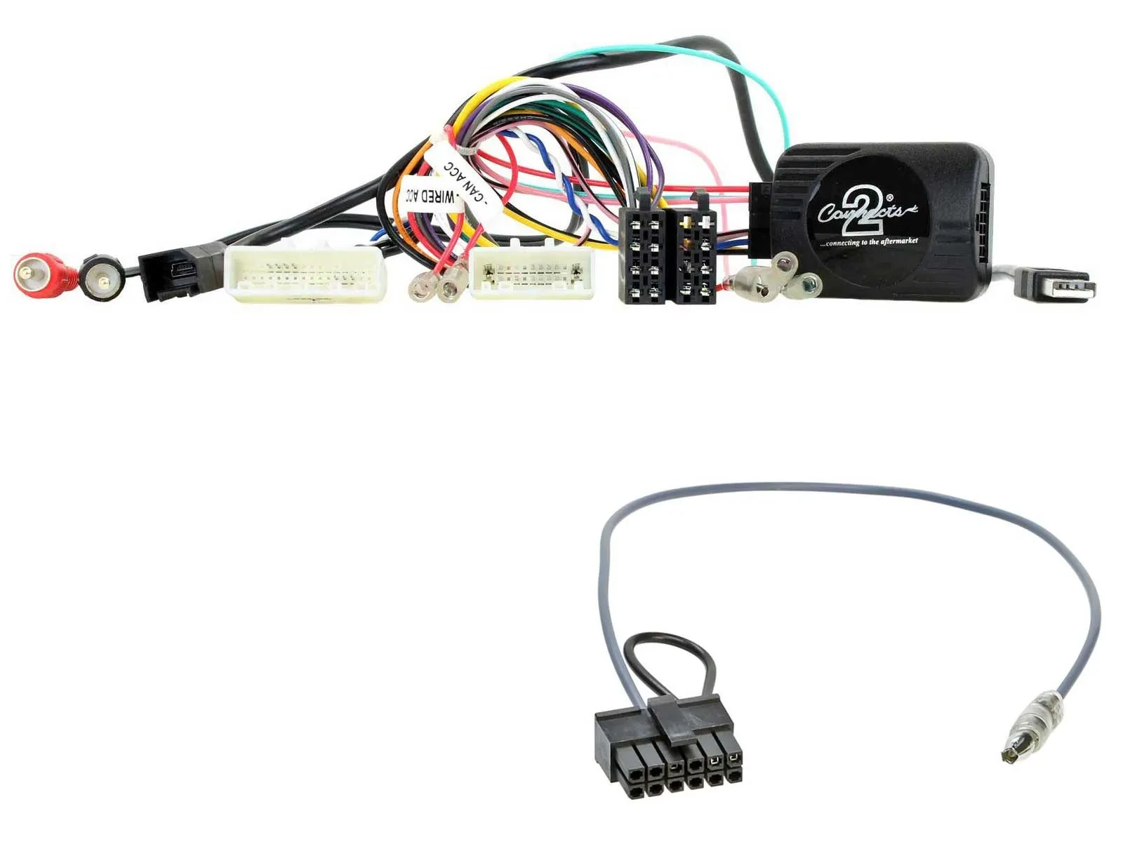 Connects2 Lenkradadapter für Nissan Qashqai X-Trail Pulsar Zenec 42-NI-409