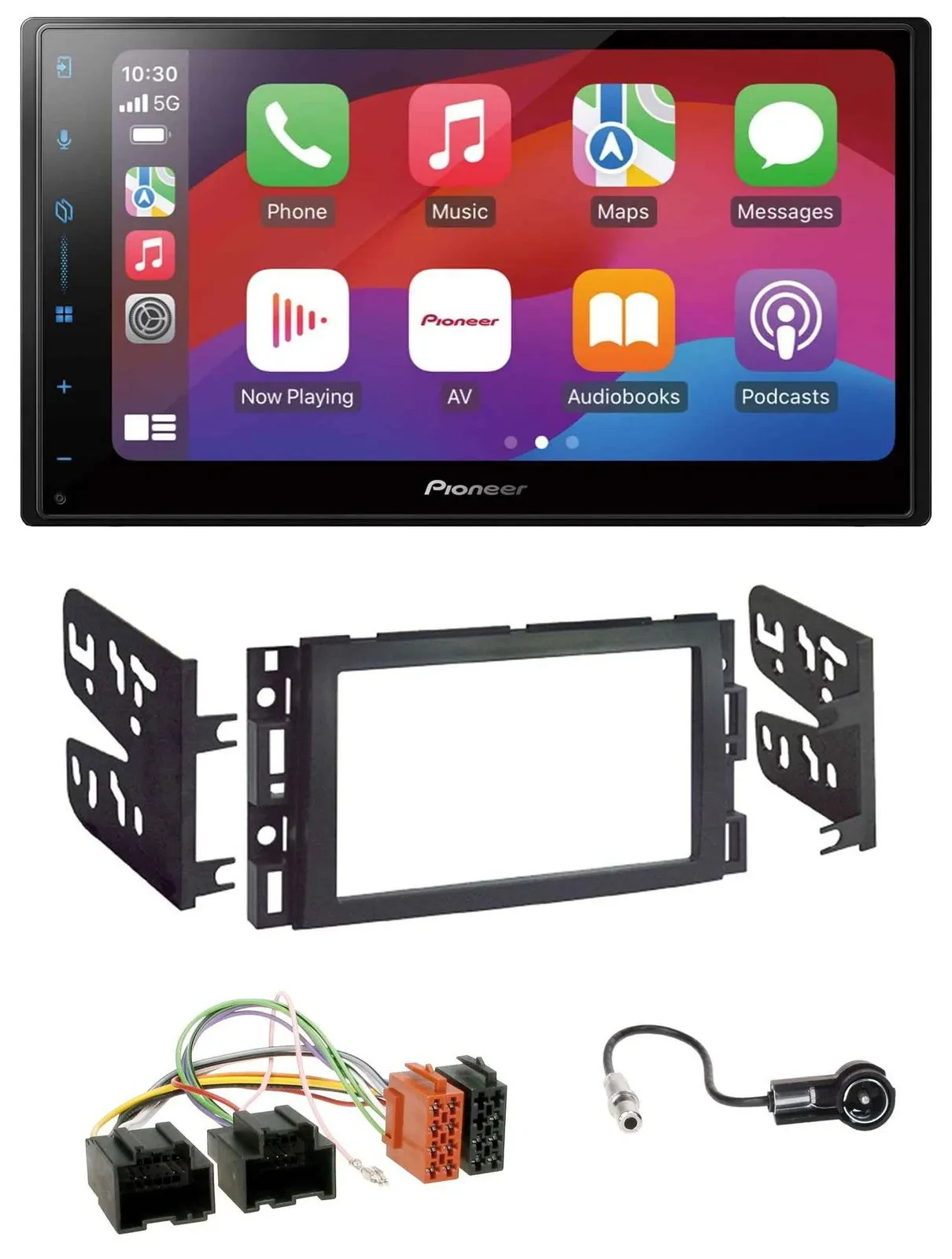 Pioneer DAB USB MP3 Bluetooth 2DIN Autoradio für Chevrolet Equinox Impala Monte