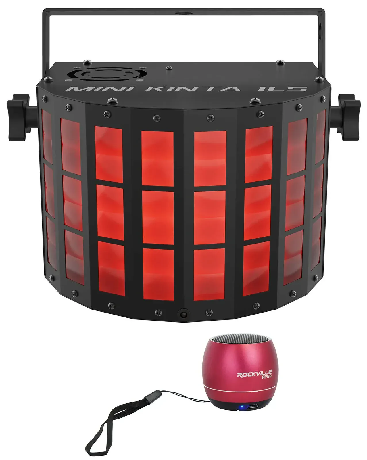 Светодиодный прибор Chauvet DJ Mini Kinta ILS RGBW LED с Bluetooth-колонкой
