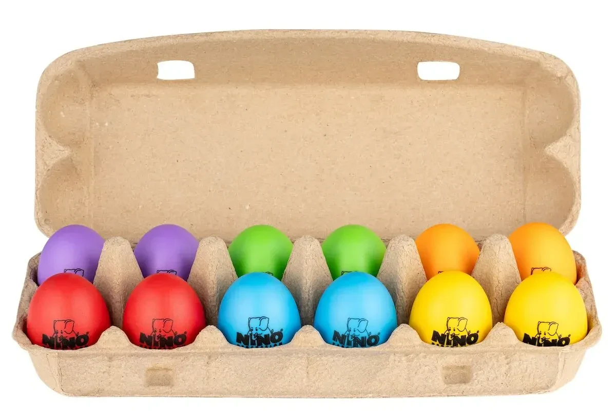 Шейкер Nino Percussion NINOSET18 Multicolor (12 штук)