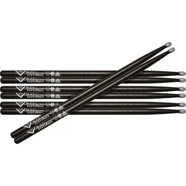 Барабанные палочки Vater VSPMWN4PK Mike Wengren Signature Black (4 пары)