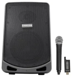 Samson Expedition XP106W 6" Portable Rechargeable Powered PA DJ Speaker+Mic