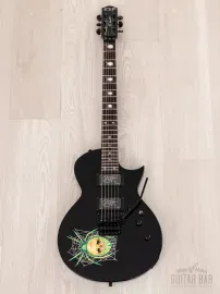 Электрогитара ESP KH-3 Kirk Hammett Spider 30th Anniversary HH Black w/gigbag Japan 2022