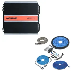 Memphis PRX800.1V2 800W RMS Class-D Monoblock Amplifier with Amp Kit