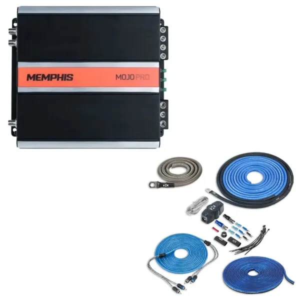 Memphis PRX800.1V2 800W RMS Class-D Monoblock Amplifier with Amp Kit