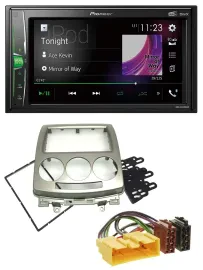 Pioneer 2DIN MP3 DAB USB Bluetooth Autoradio für Mazda 5 (CR, 2005-2010)