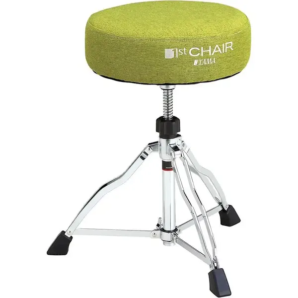 Стул для барабанщиков TAMA 1st Chair Round Rider Drum Throne with Vibrant Fabric Seat Sage