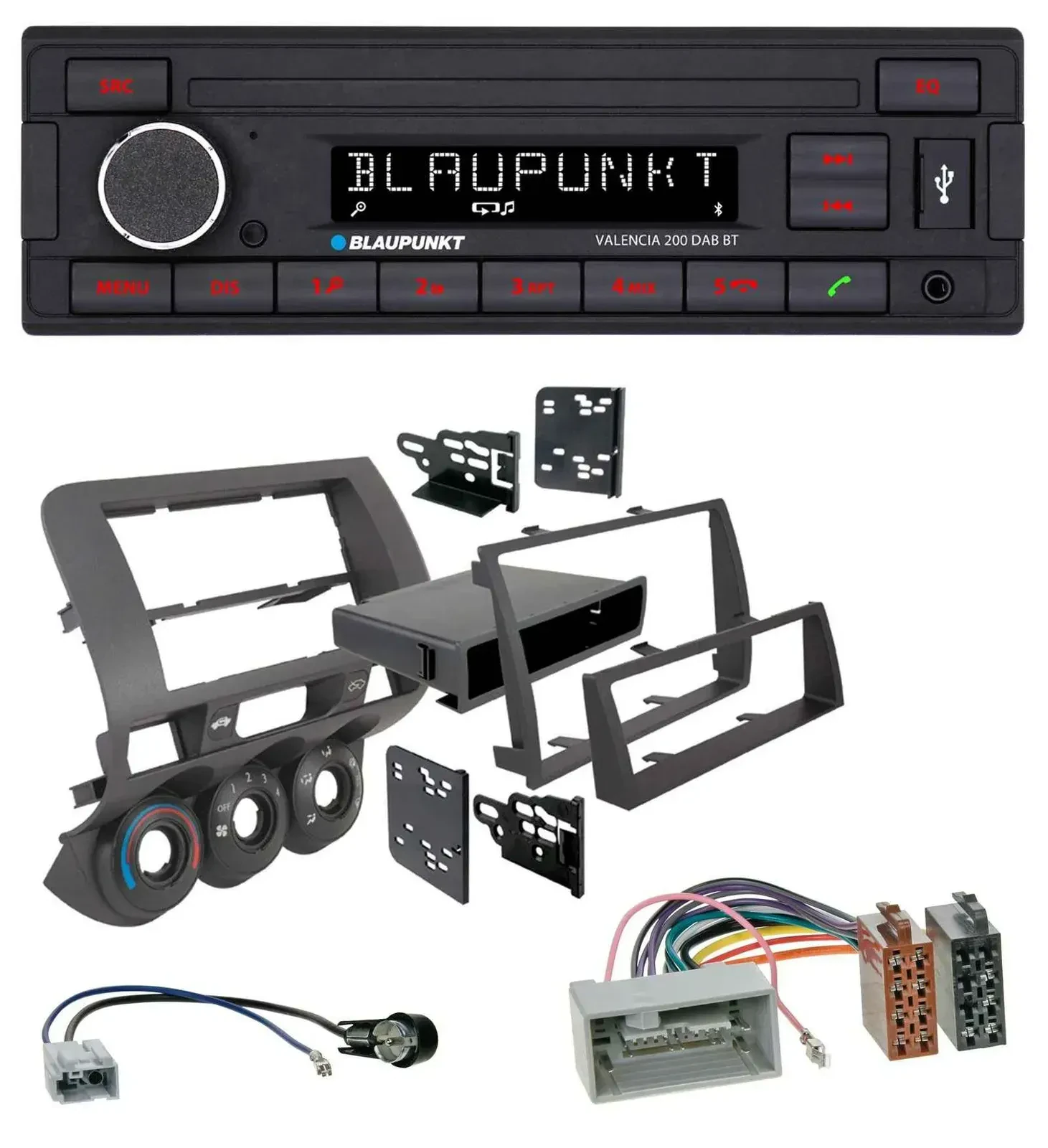 Blaupunkt DAB MP3 Bluetooth USB Autoradio für Honda Fit 06-07 nur US-Importe