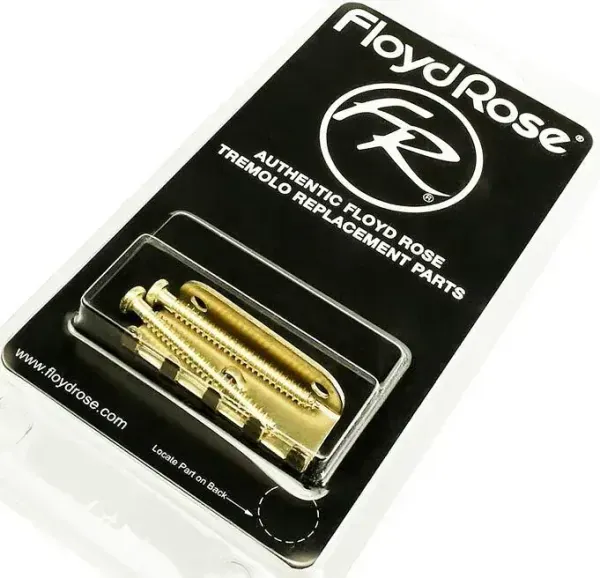 Genuine Floyd Rose BRASS Tremolo Tension Spring Claw with Screws - FRTCBRASS