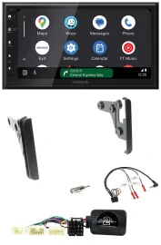 Автомагнитола Kenwood 2-DIN, DAB, Bluetooth, USB, совместимая с кнопками на руле, для Toyota RAV4 2001–2005