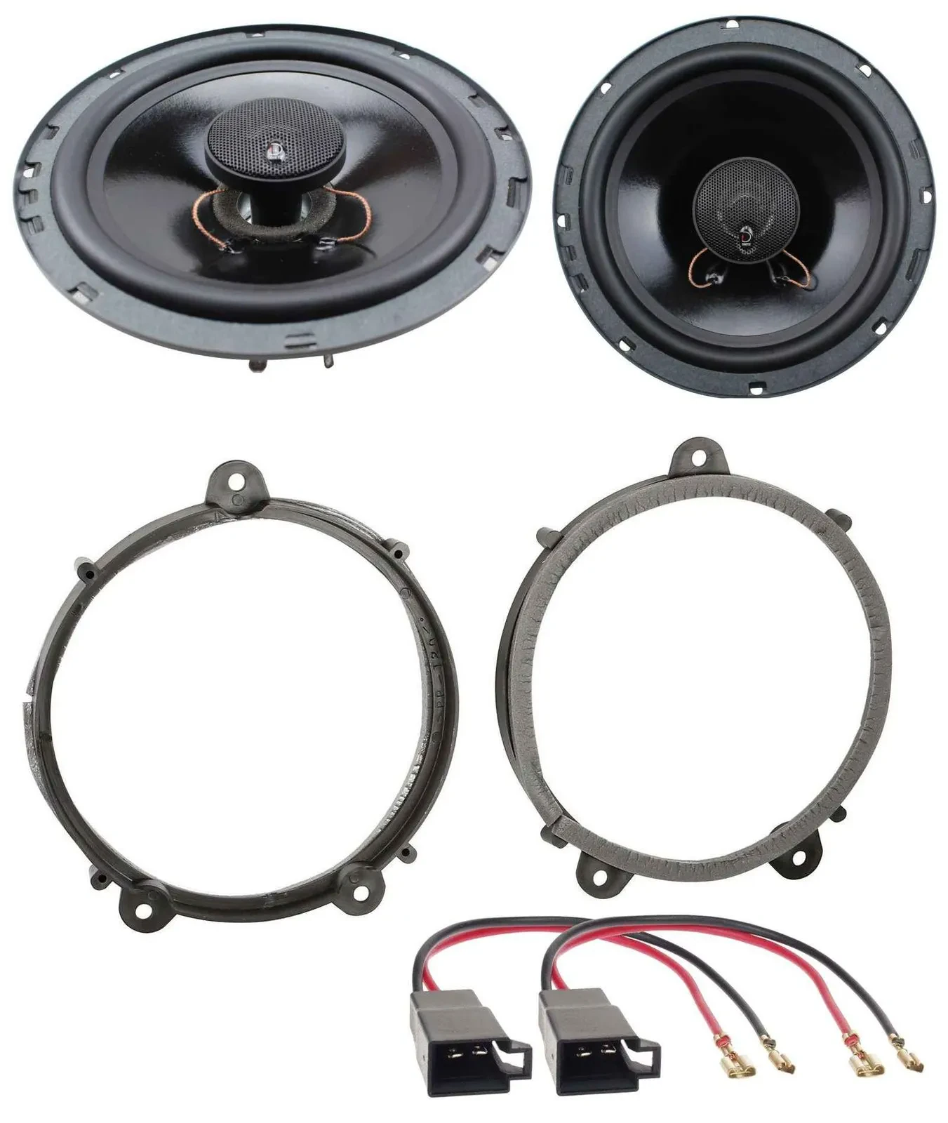 Dietz 135Watt 2-Wege 16,5cm Lautsprecher für Renault Twingo ab 07 Fronttür Auto