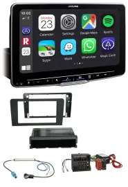 Alpine Bluetooth MP3 USB DAB Autoradio für Audi A3 8P 06-12 Symphony Aktivsystem