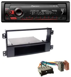 Pioneer MP3 USB DAB Bluetooth Autoradio für Hyundai Sonata NF 02-05 schwarz