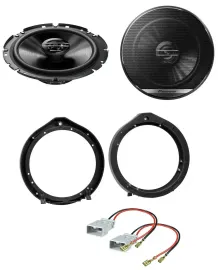 Pioneer 300Watt 2-Wege 16,5cm Lautsprecher für Honda Accord Civic CR-Z Insight F