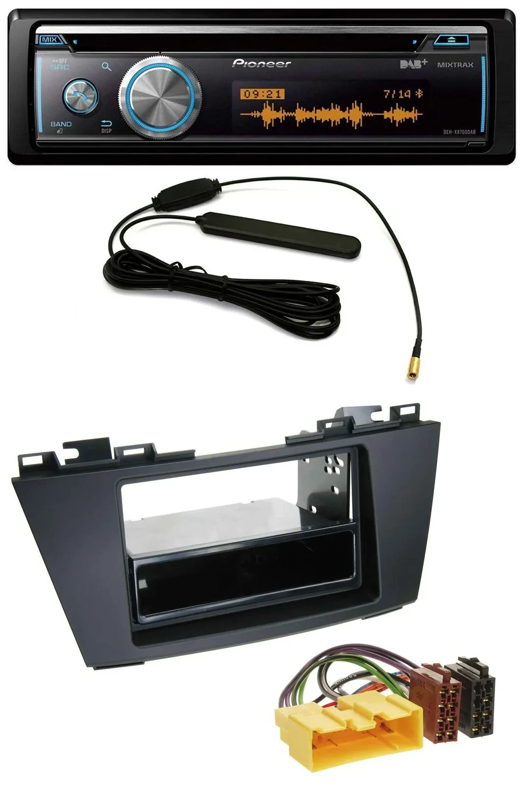 Автомагнитола для Mazda 5 (с 2010) Pioneer CD/USB/Bluetooth/DAB, MP3