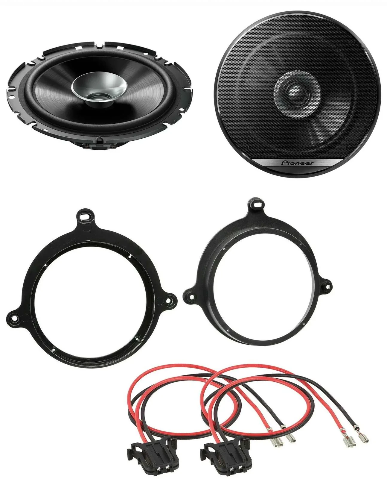 Pioneer 16,5cm 280Watt Lautsprecher für Mercedes A-Klasse 97-04 Fronttür Auto Bo