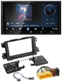 Kenwood Bluetooth 2DIN USB DAB MP3 Autoradio für Mazda 6 2013 2015 CX-5 ab 2012