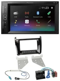 Pioneer DAB MP3 2DIN Bluetooth USB Autoradio für VW Polo ab 14 piano-schwarz
