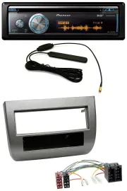 Pioneer CD USB Bluetooth DAB MP3 Autoradio für Lancia Y 843 03-11 dunkelsilberme