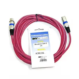 Микрофонный кабель Invotone ACM1106/R 6 м