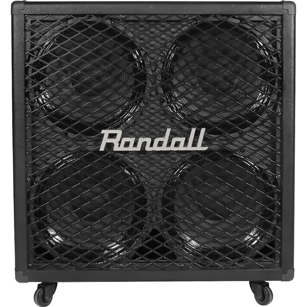 Кабинет для электрогитары Randall RG412 4x12 200W Guitar Speaker Cabinet Black