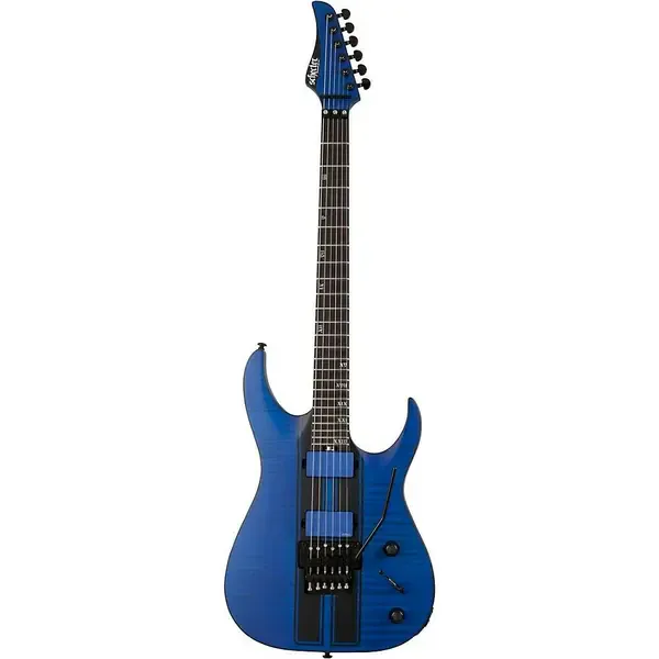 Электрогитара Schecter Banshee GT Floyd Rose Satin Transparent Blue