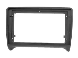 Einbaurahmen für 9 Zoll Autoradio für Audi TT 8J 04/2006-03/2014 schwarz