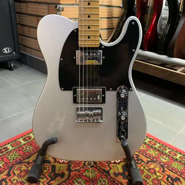 Электрогитара Fender Telecaster Blacktop HH Silver Mexico 2011