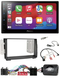 Pioneer DAB USB Lenkrad Bluetooth 2DIN Autoradio für Kia Venga 2010-2019