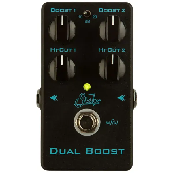 Педаль эффектов для электрогитары Suhr Dual Boost Black Edition Booster