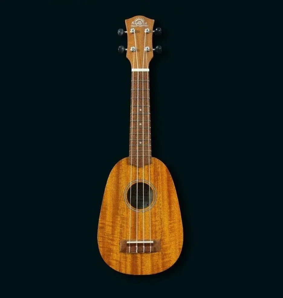 PukanaLa Model PU11P Pineapple Ukulele with Sapele Mahogany Top, Back and Sides