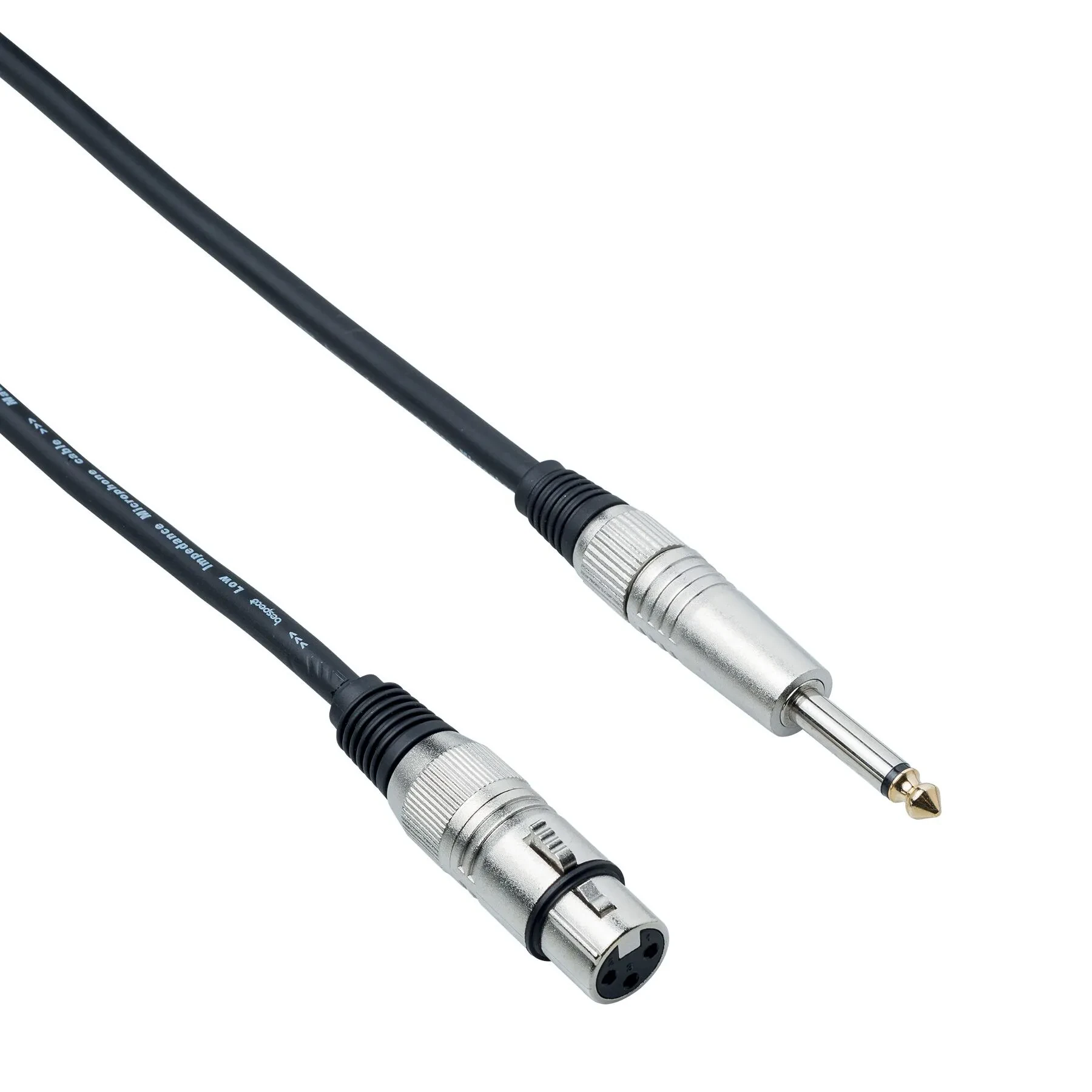 Микрофонный кабель Bespeco XCMA900 (XLR–Jack 6.3) 9 м