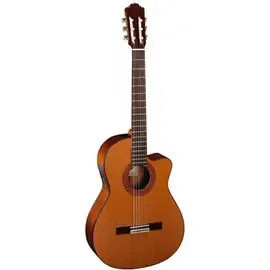 Классическая гитара с подключением ALMANSA 403   Estrecha E1 Cutaway