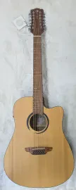 Luna Guitars Luna Wabi Sabi Dreadnought Solid Top 12 String Acoustic Electric Guitar -B stock