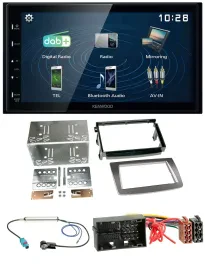 Kenwood 2DIN Bluetooth MP3 USB DAB Autoradio für Alfa Romeo Mito ab 14 955 silbe