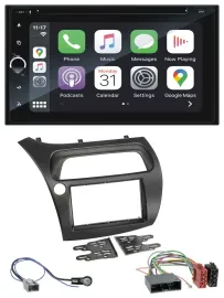 Blaupunkt 2DIN Bluetooth DAB USB DVD MP3 Autoradio für Honda Civic (2006-2012)