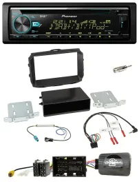 Pioneer DAB Lenkrad CD USB Bluetooth Autoradio für Alfa Giulietta 940 Facelift 2