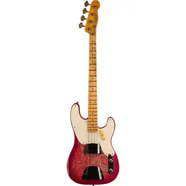 Бас-гитара Fender Custom Shop Limited-Edition '51 Precision Bass Relic Aged Pink Paisley