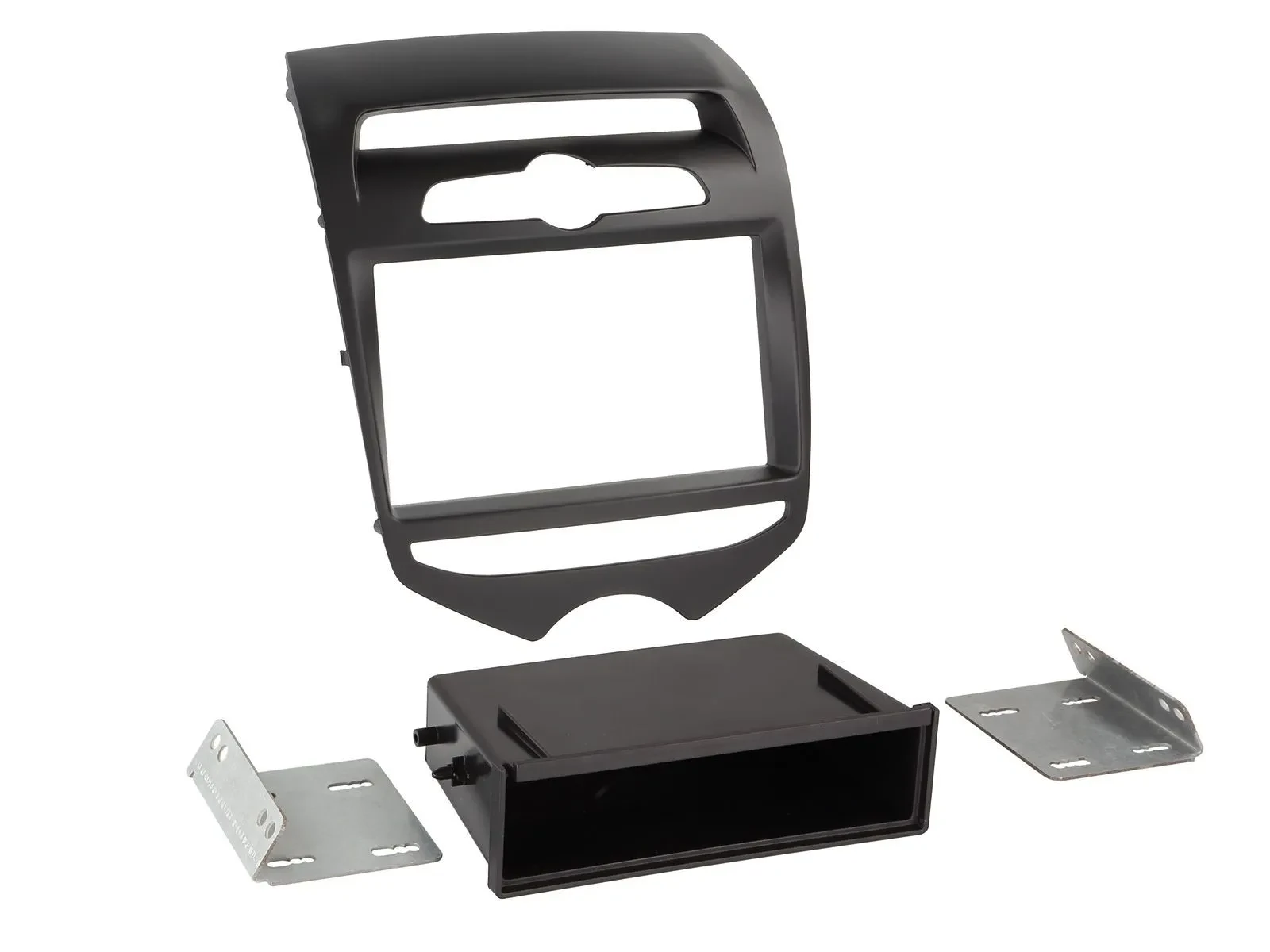 Radioblende DIN Autoradio für Hyundai IX20 ab 2010 manueller Klimaanlage