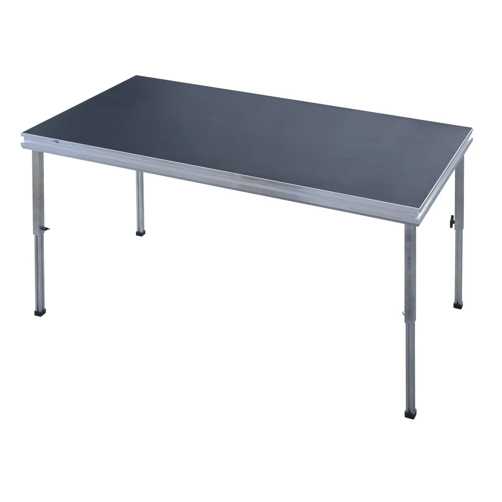 ALU-STAGE ECO SET TÜV 2x1m Bühnenpodest Outdoor Variofüße 60-100cm 500kg/m²