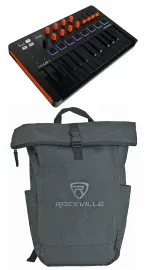 MIDI-клавиатура Arturia MiniLab 3 Orange 25 клавиш, USB, с рюкзаком